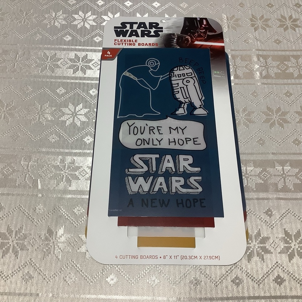 Star Wars Flexible Cutting Boards Set of 4